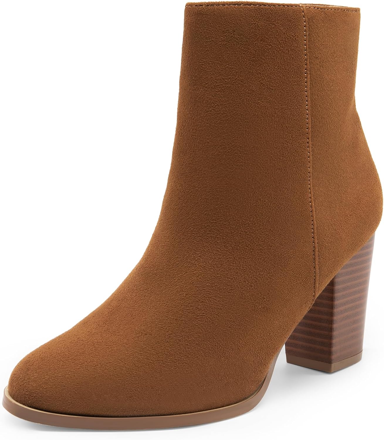 DREAM PAIRS Women's Ankle Boots with Chunky Block Heel Style