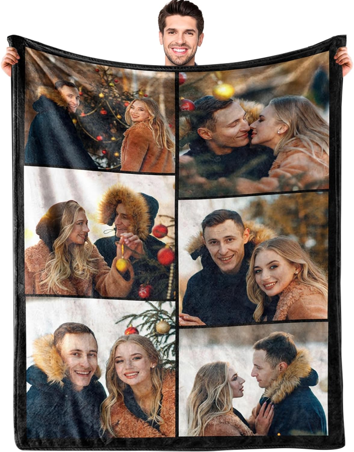 Custom Photo Blanket Personalized Throw for Unique Gifts