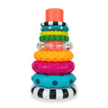 Sassy Stacks of Circles Stacking Ring STEM Toy - Frustration-Free Play