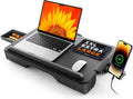 SAIJI Portable Laptop Lap Desk for Bed & Couch - Fits 17in Laptops