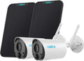 REOLINK 2K Wireless Outdoor Security Camera (Pack of 2) - Rechargeable