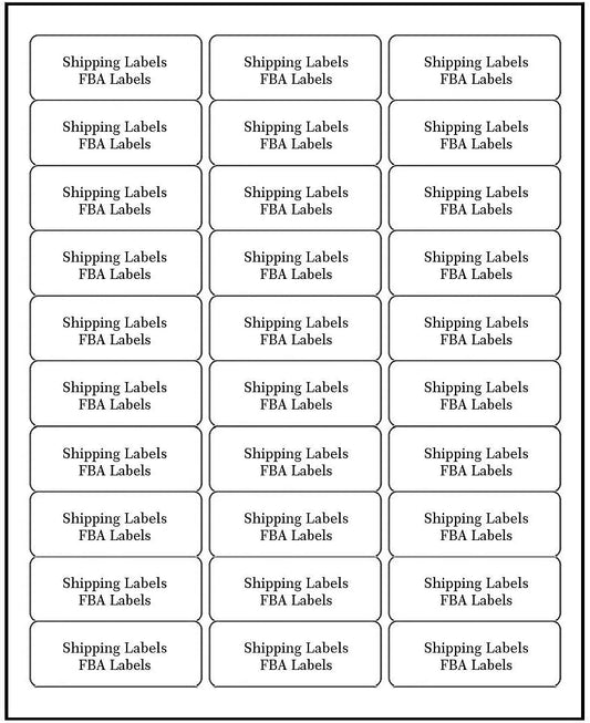 Address Labels for Inkjet Printers - Perfect for Shipping Needs