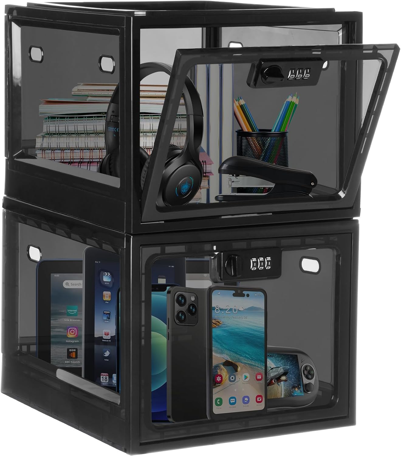 Lalifebuss Combination Lock Boxes for Secure Personal Items