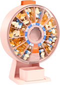 Pill Dispenser Daily Large 14-Day Organizer - Easy Push Button