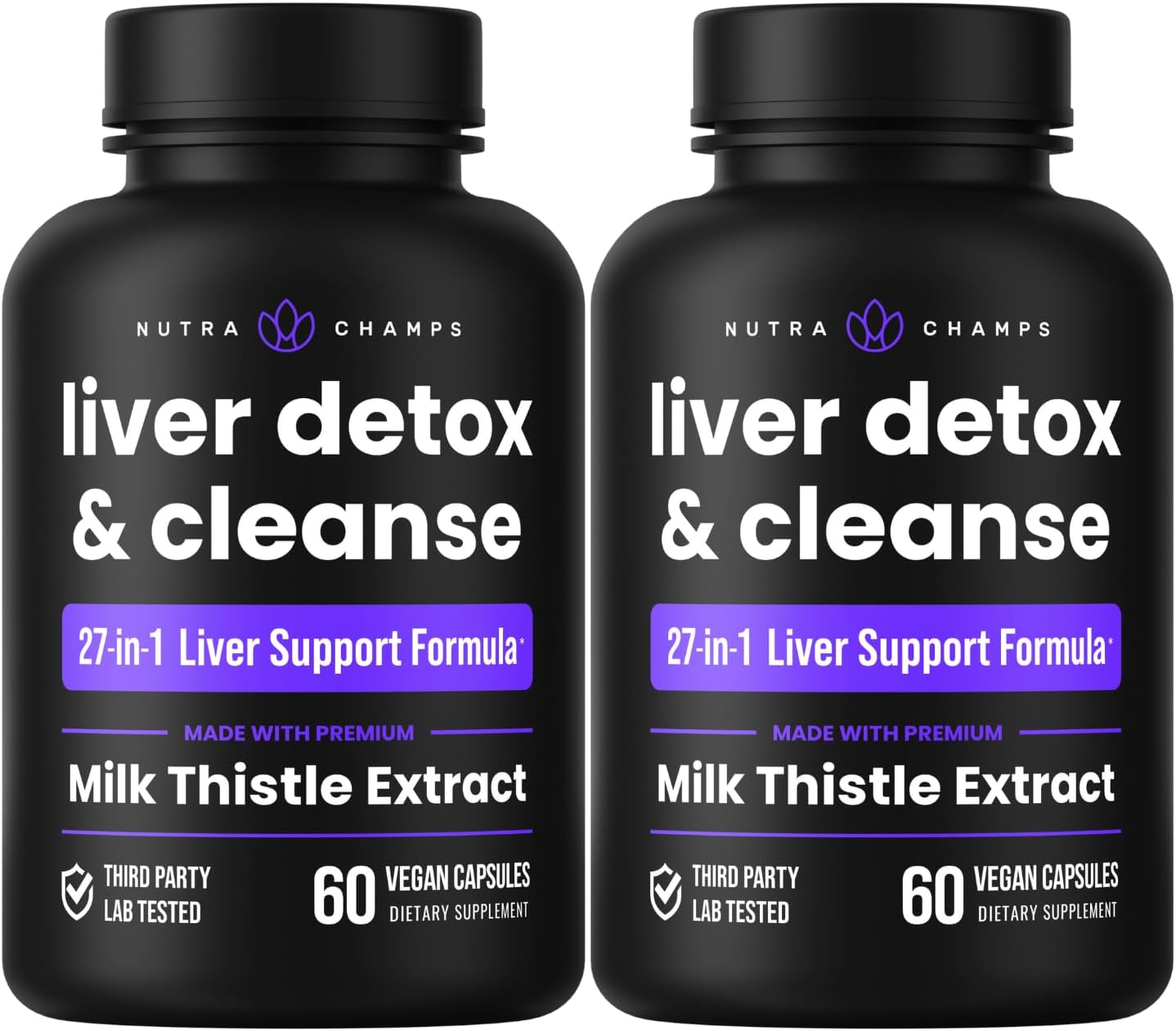 NutraChamps Liver Cleanse Detox & Repair Formula for Health