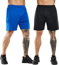 MIER Men's Quick-Dry Athletic Shorts No Pockets - Lightweight