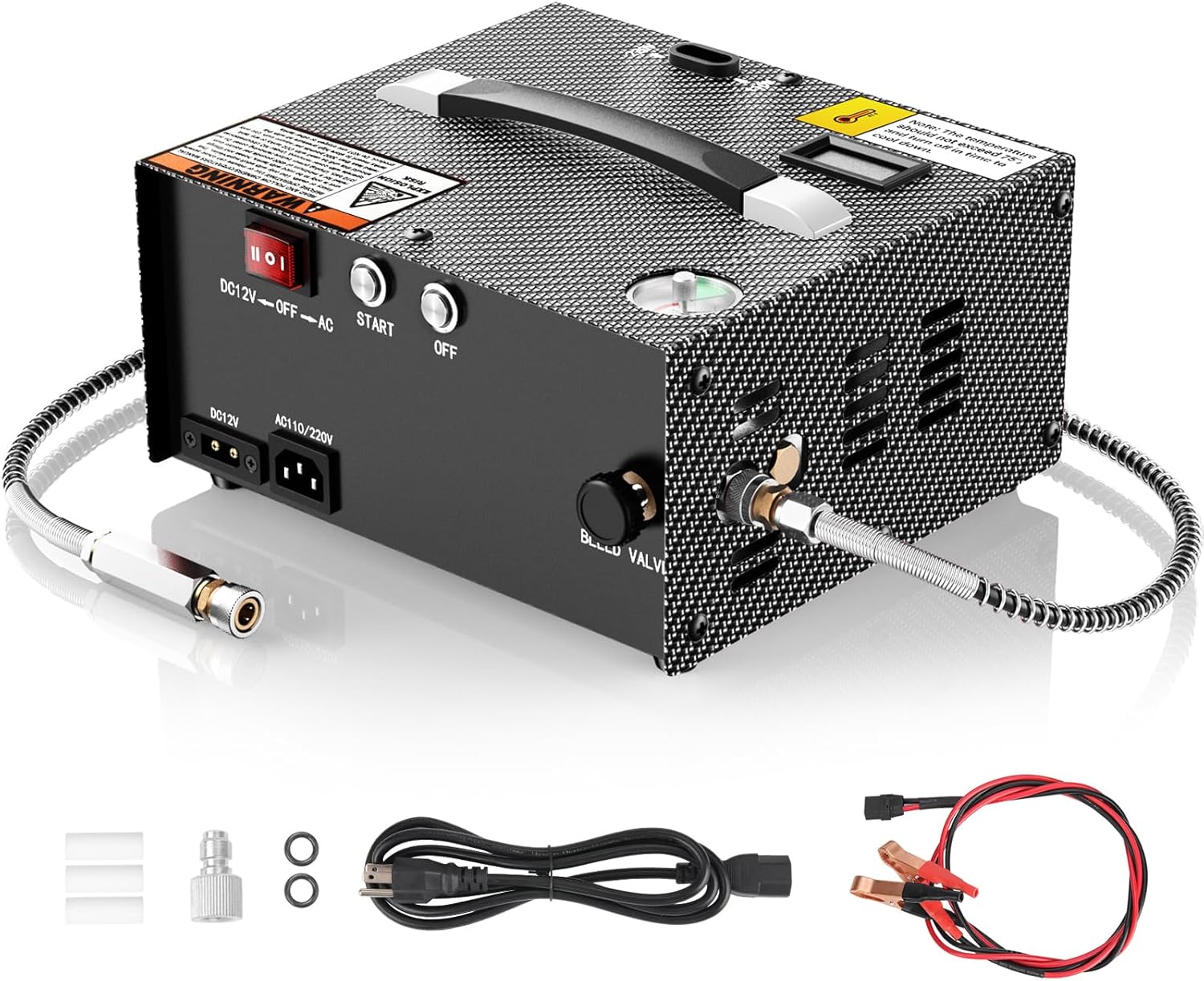 GX Pump PCP Air Compressor: Oil & Water-Free, 4500Psi Auto Stop
