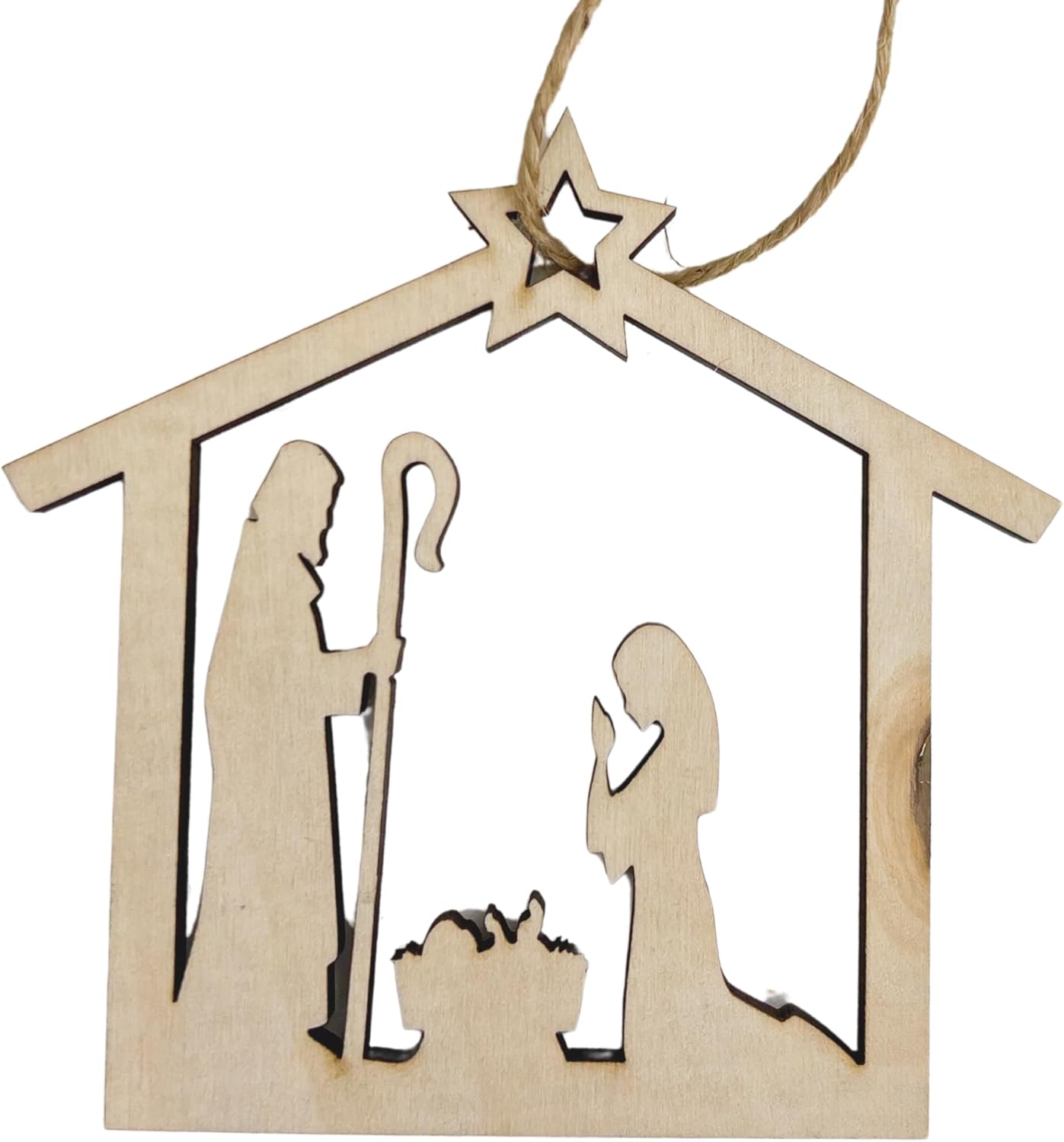 Set of 20 Religious Christmas Ornaments for Holiday Decor