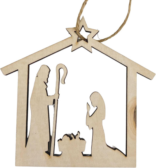 Set of 20 Religious Christmas Ornaments for Holiday Decor