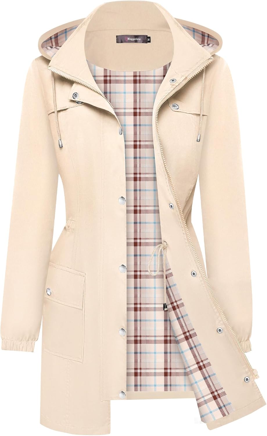 Bloggerlove Lightweight Rain Jacket for Women - Stylish & Functional