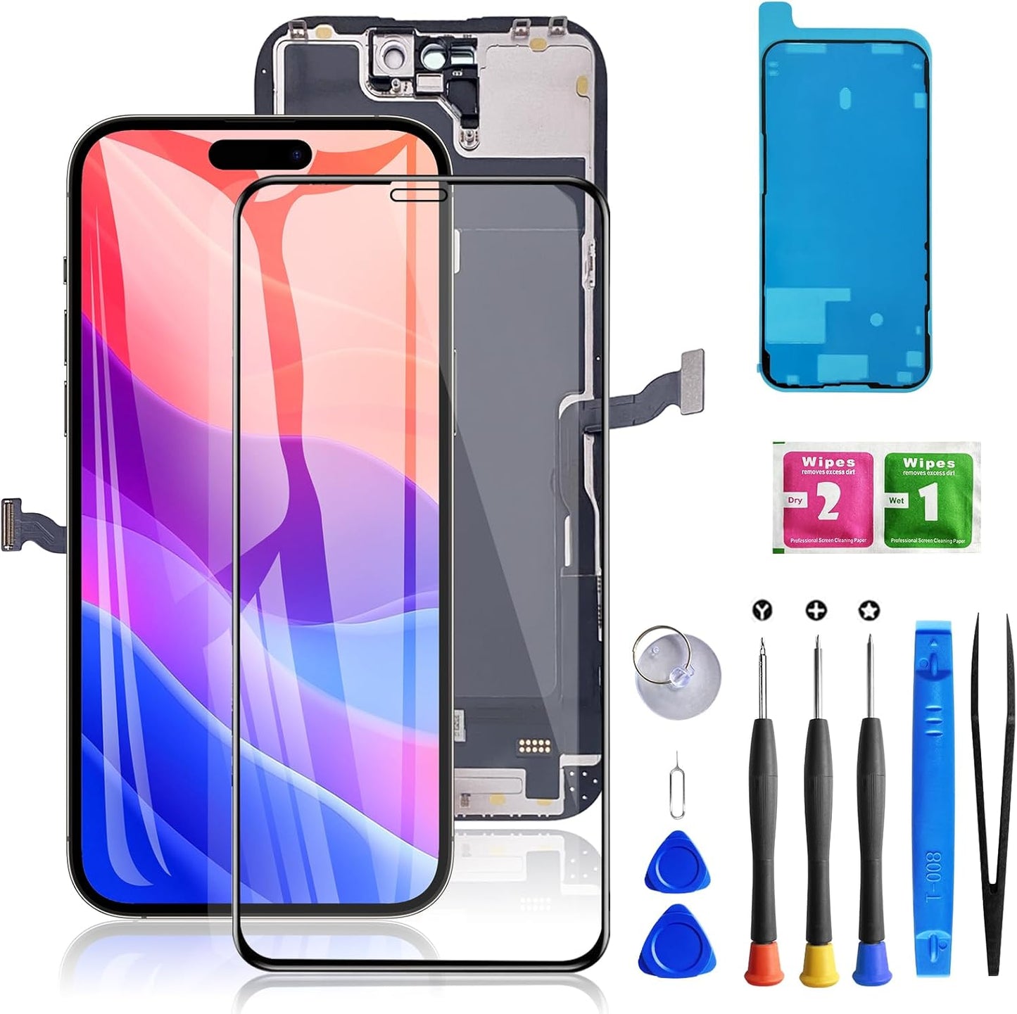 iPhone 14 Pro Screen Replacement LCD Touch Digitizer 6.1 Inch