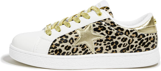LUCKY STEP Women's Fashion Star Sneakers for Stylish Comfort