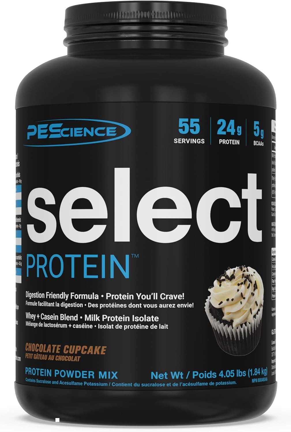 PEScience Select Protein Powder - Frosted Chocolate Cupcake Flavor