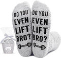 Weight Lifting Socks Gifts For Men - Cozy Fuzzy Workout Socks