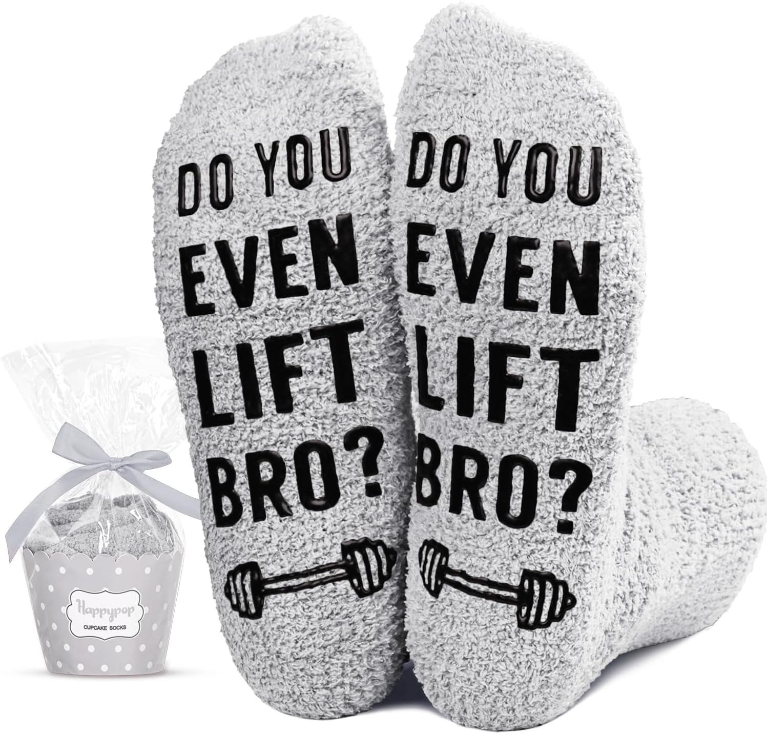 HappyPop Weight Lifting Socks - Lift in Comfort!