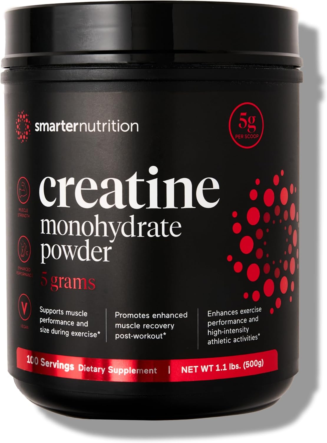 Creatine Monohydrate Powder for Muscle Mass & Hydration Support