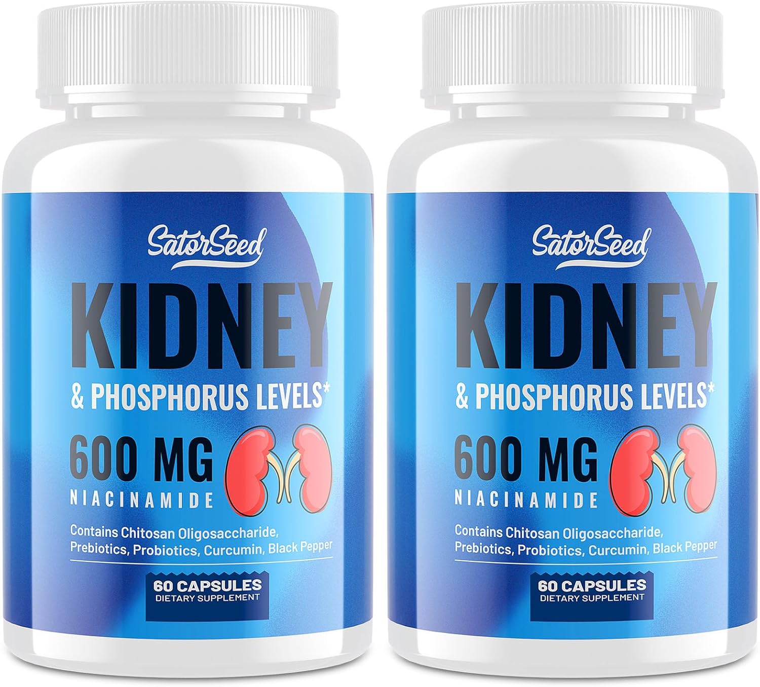 Kidney Support Supplement for Detox and Phosphorus Management
