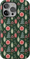 Casely iPhone 14 Pro Max Case Tinsel Town - Bold Protective Holiday