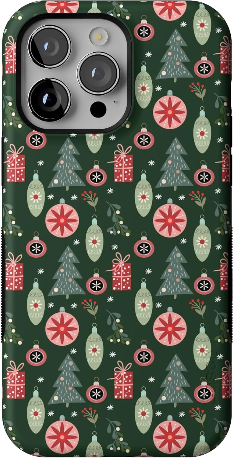 Bold Protective iPhone 14 Pro Max Case for Christmas Cheer