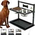Elevated Dog Bowls Raised Stand for Large and Medium Dogs - Adjustable