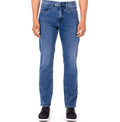 Men's Straight Leg Stretch Jeans for a Relaxed Comfortable Fit