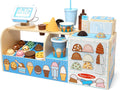 Cool Scoops Ice Creamery Wooden Play Counter - Pretend Ice Cream Shop