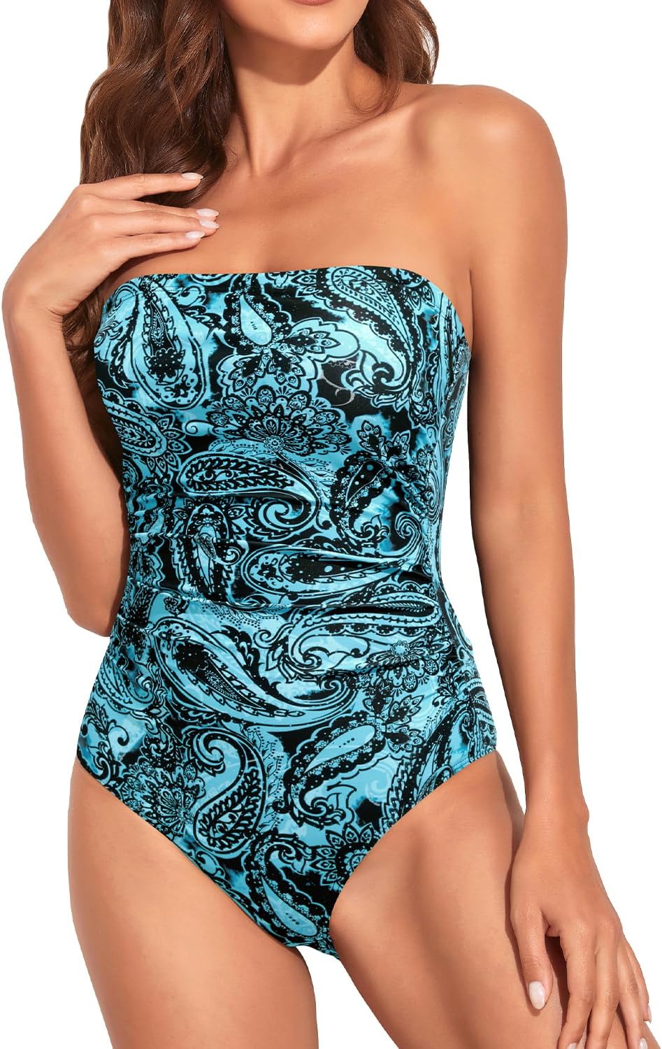 Holipick Women Tummy Control One Piece Swimsuits for Elegance