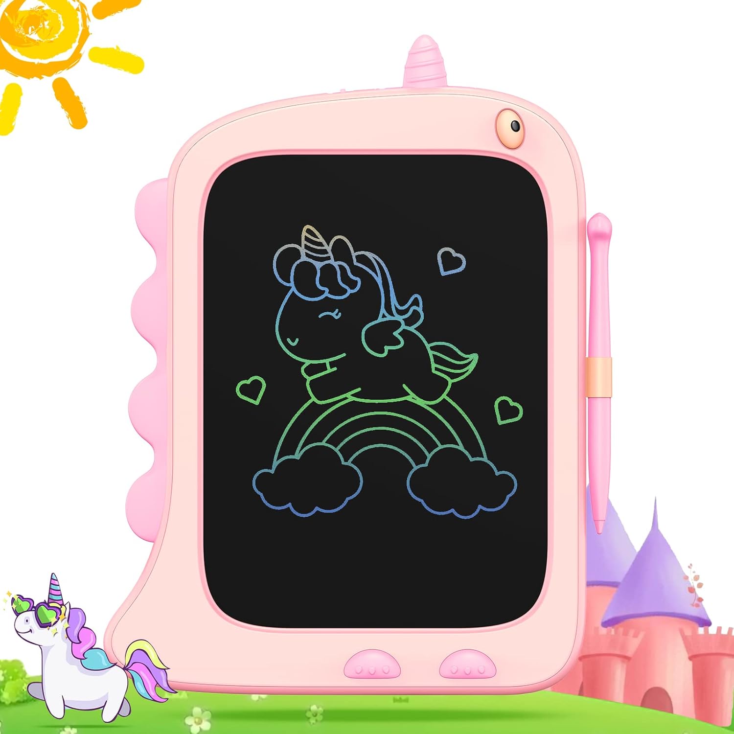 ORSEN Unicorn Doodle Tablet - Creative Toy for Girls 2-7