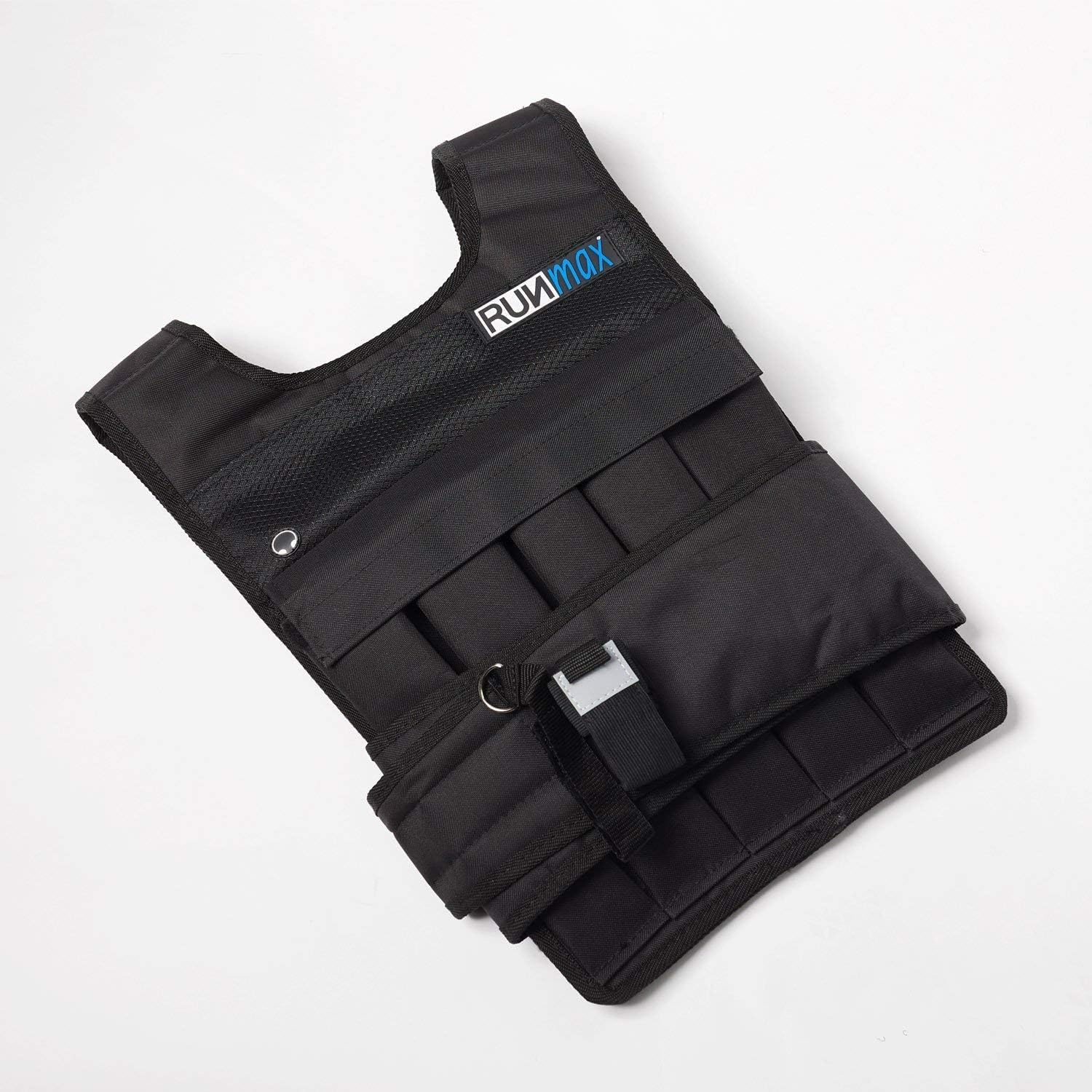 RUNmax Adjustable Weighted Vest 20LBS to 150LBS for All Users