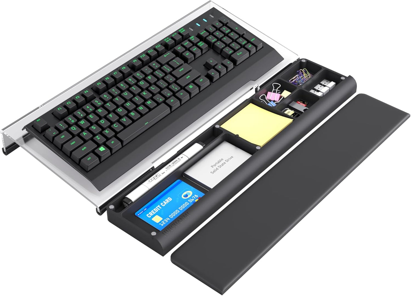 Acrylic Keyboard Stand - Comfort & Style Upgrade