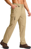 Men's Hiking Cargo Pants for Men - Water Resistant Quick Dry Outdoor