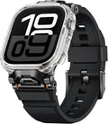 Rugged Bands Compatible for Apple Watch Ultra 49mm - Durable Silicone