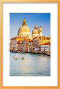 24x36 Poster Frame Solid Wood Orange - Sturdy Modern Display