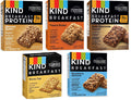 Kind Breakfast Bars New Variety 5 Pack - 40 Bars, Weekday Flavors