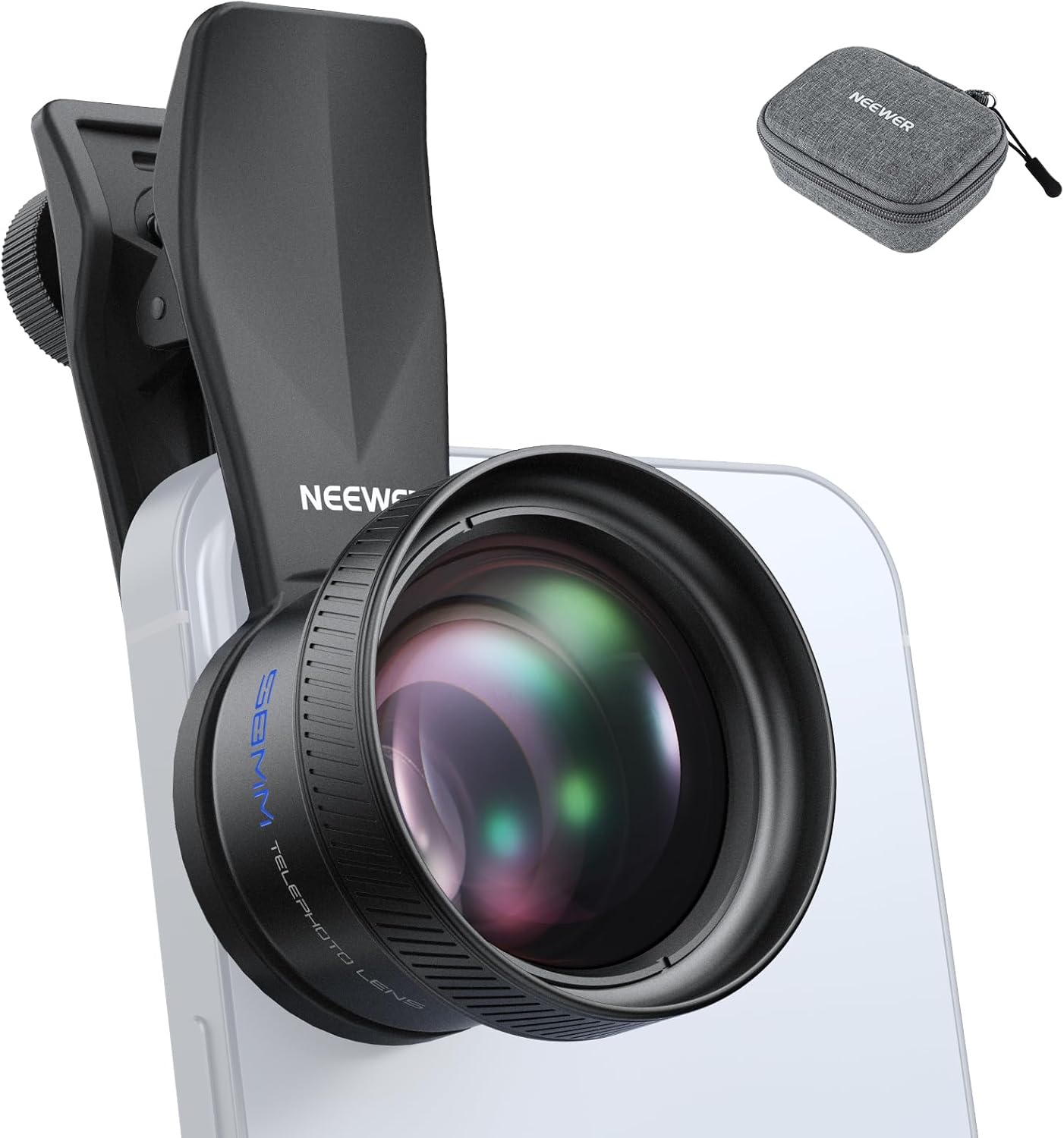 NEEWER 58mm Telephoto Lens for Stunning Portrait Photography