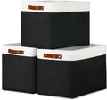 DULLEMELO Large Storage Baskets Fabric Storage Bins - Set of 3