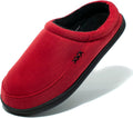 Men's Warm Memory Foam Suede Plush Fleece Lined Slip On Clogs