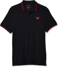 True Religion Men's Crafted with Pride Polo for Stylish Comfort