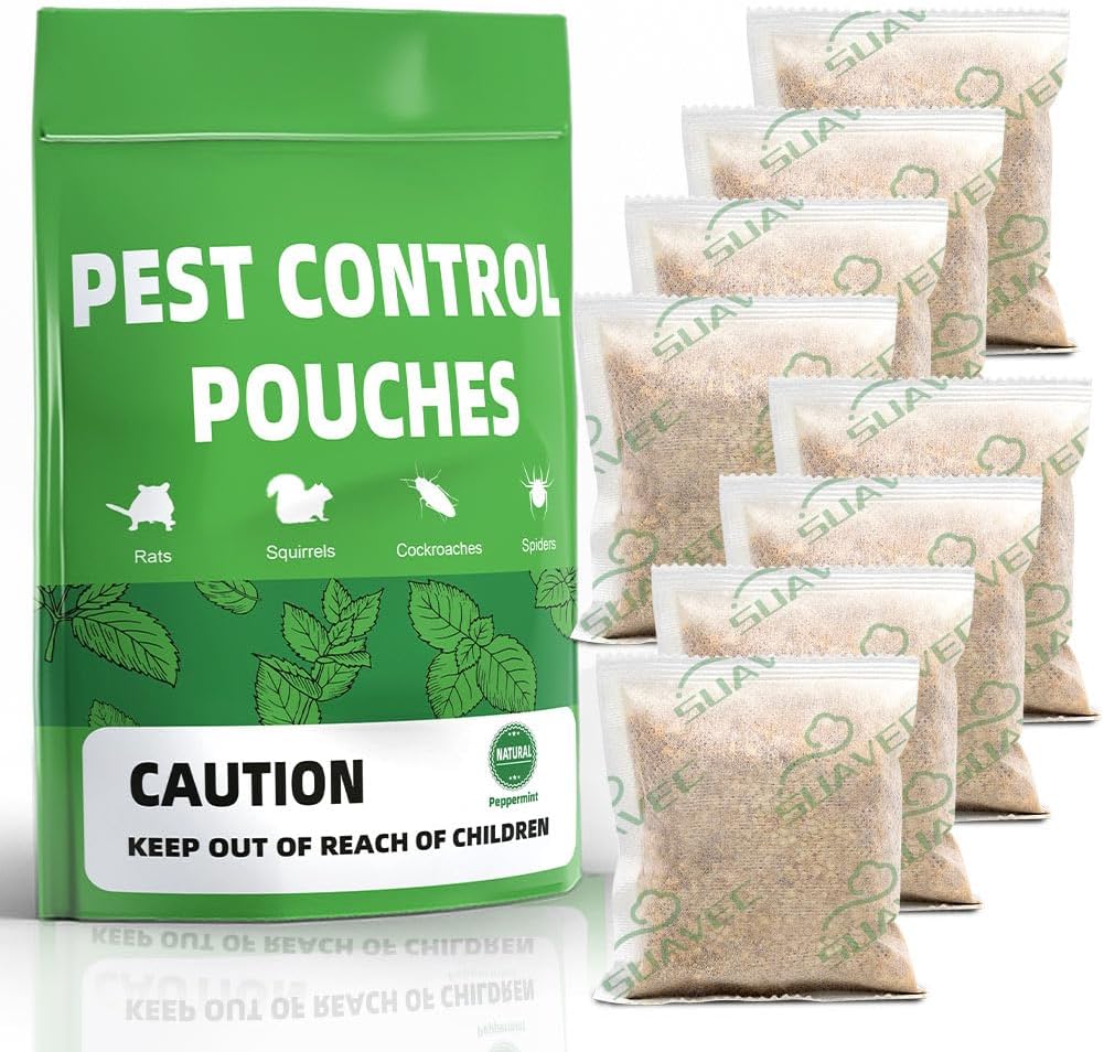 8-Pack Peppermint Mice Repellent Pouches