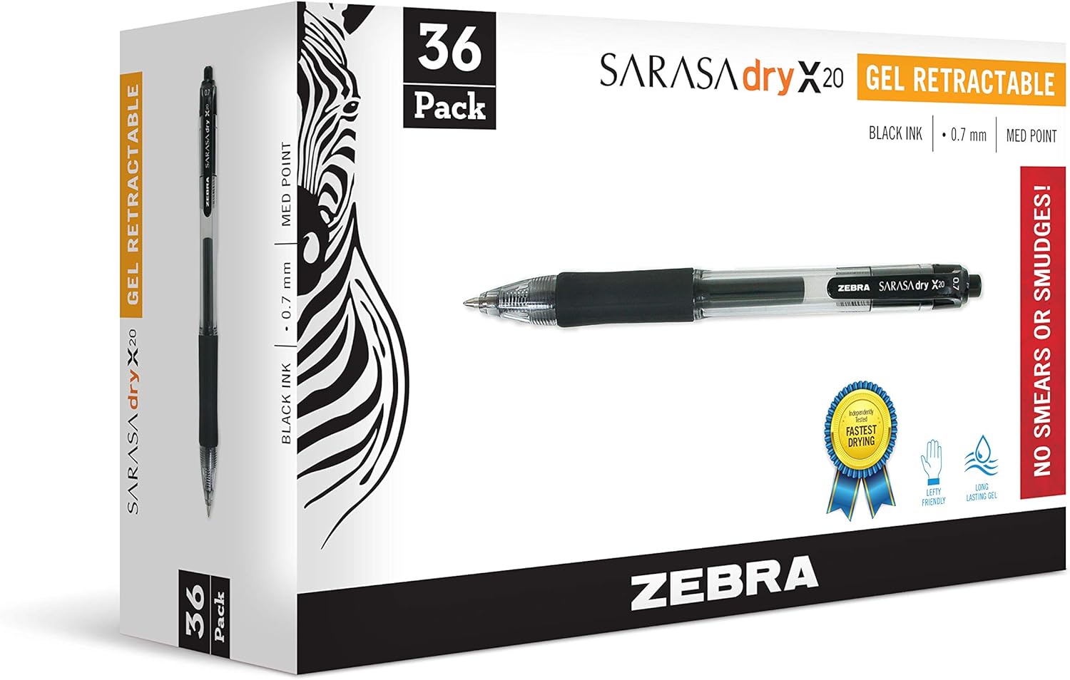 Zebra Sarasa Dry X20 Gel Pens for Smooth Writing Experience