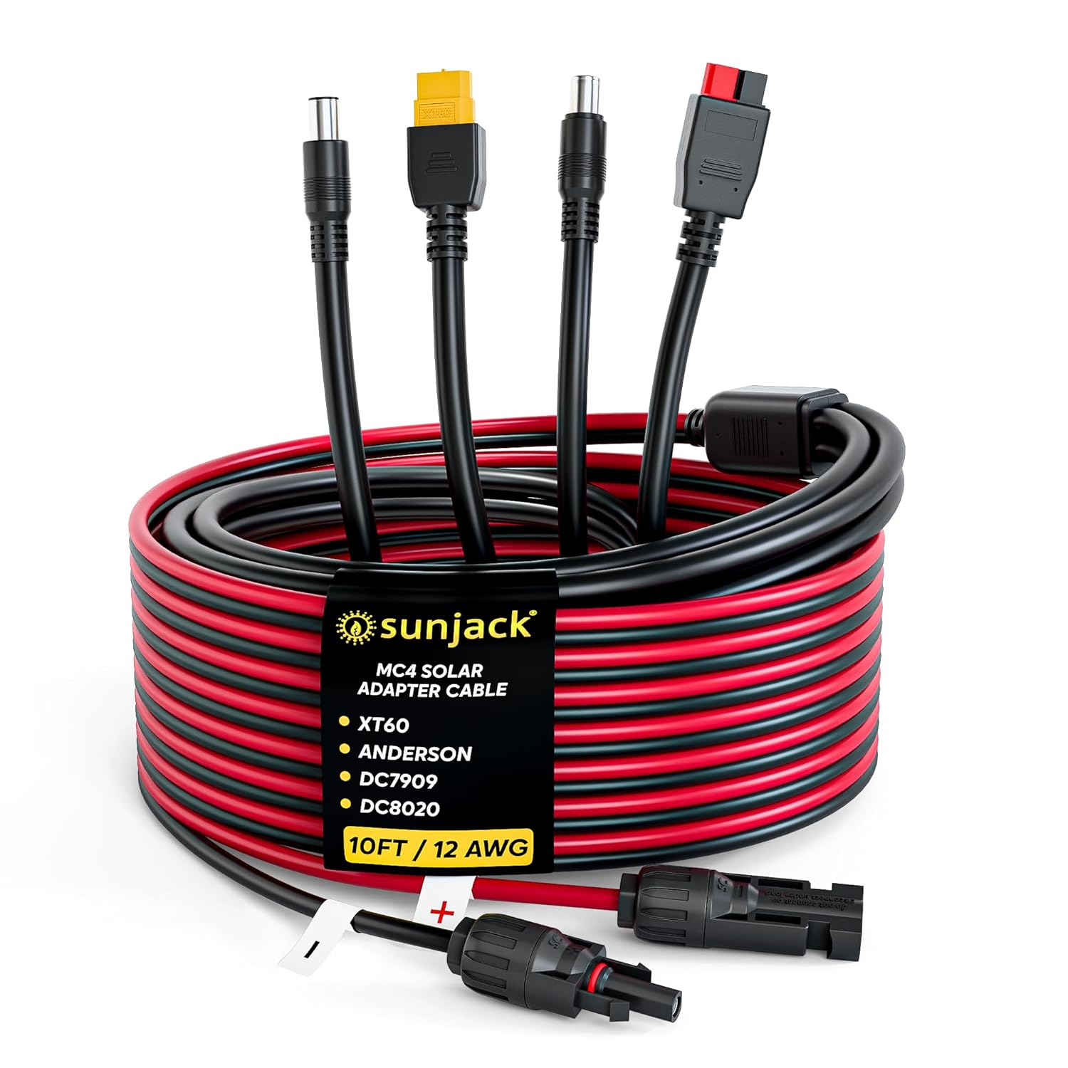 SunJack Solar Panel Adapter Cable - Power Your Generator