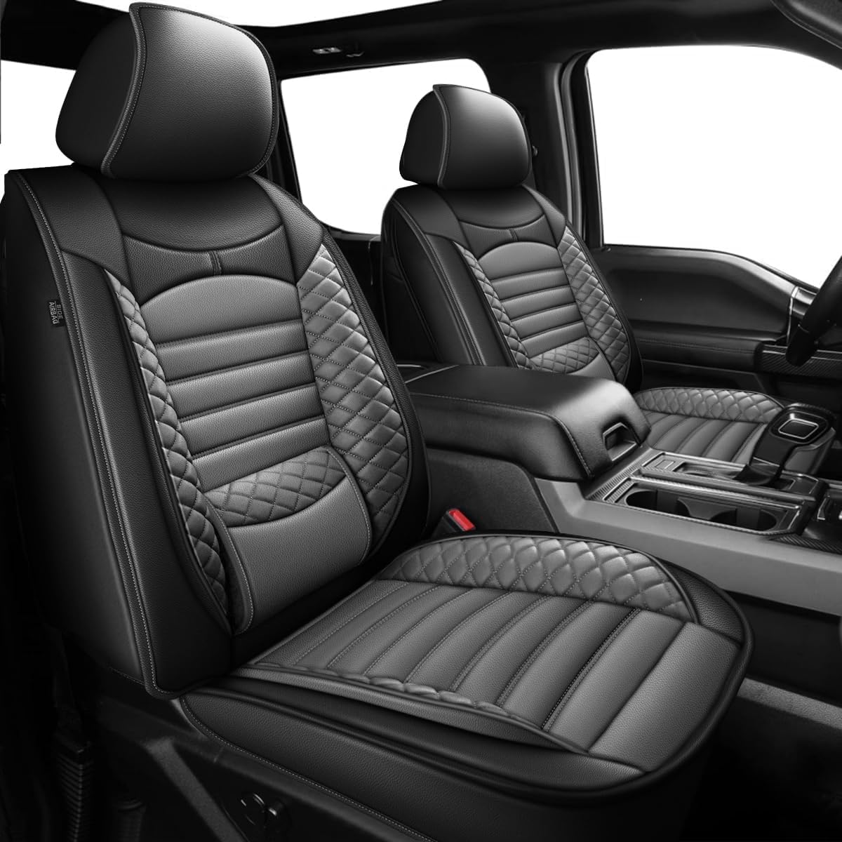 Custom Fit Faux Leather Seat Covers for Ford F150 and F250