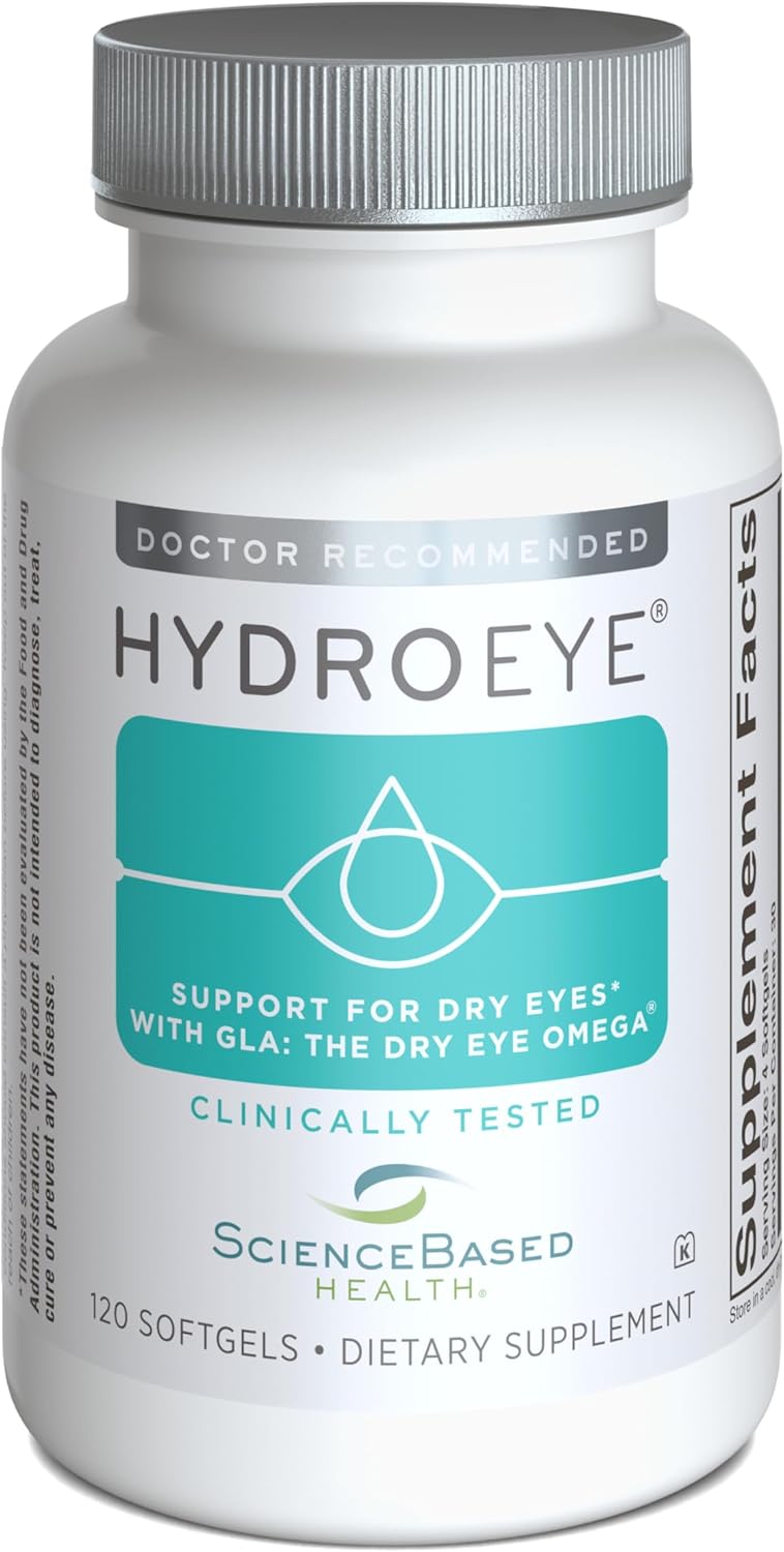 ScienceBased Health HydroEye Dry Eye Supplement for Comfort