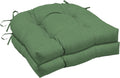 Arden Indoor/Outdoor Rocking Chair Cushion Set of 2, Bright Moss