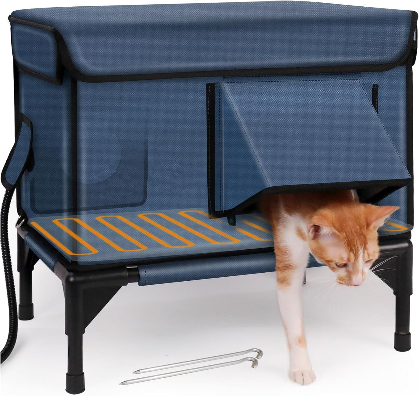 Heated Outdoor Cat House: Weatherproof & Insulated