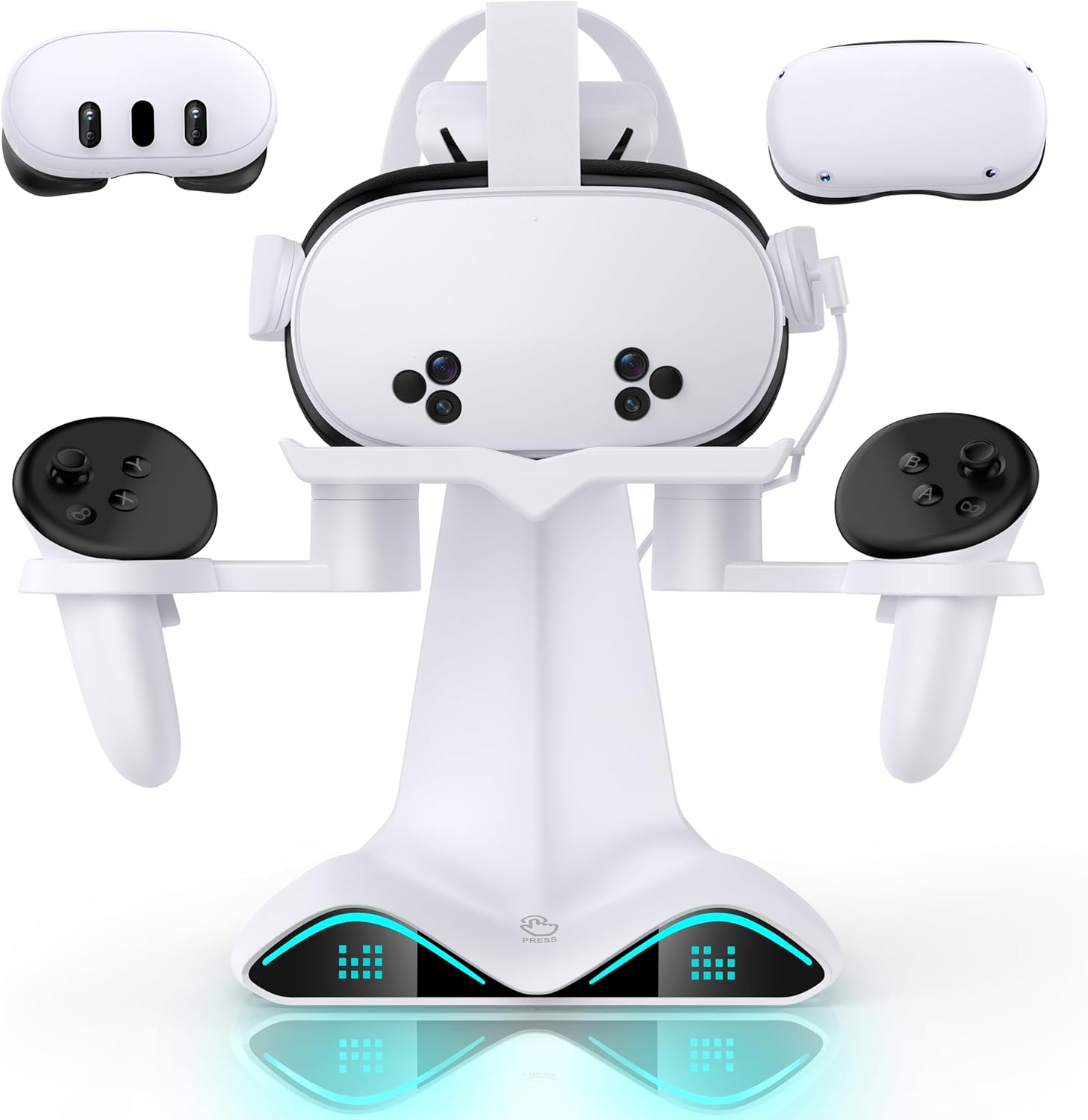 Meta Quest 3 Charging Dock with Fast Charging and Storage Solution