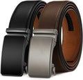 Premium Leather Ratchet Belt for Men by Zitahli - Ideal Fit