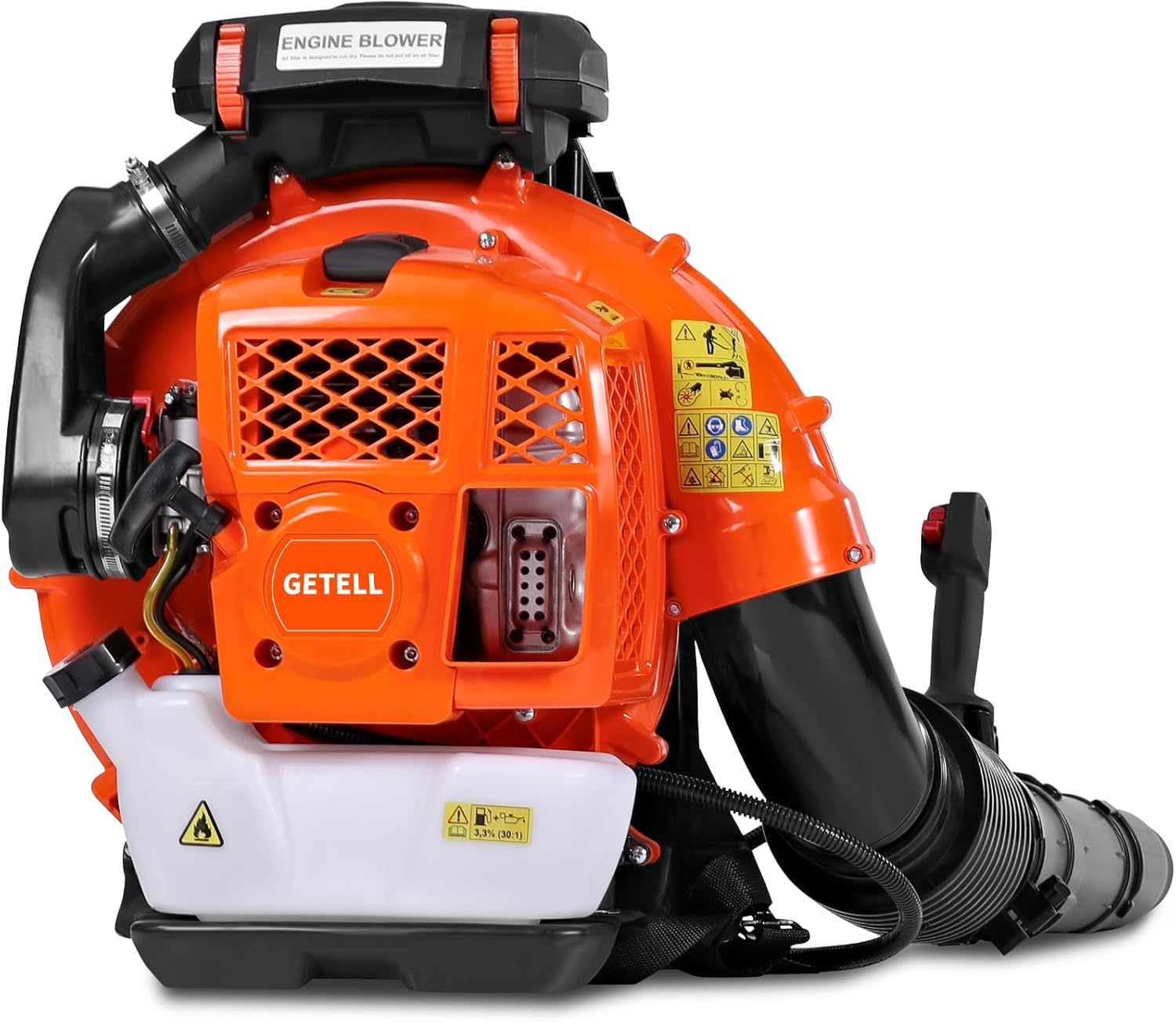 80cc Gas Backpack Leaf Blower for Lawn, Garden & Commercial Use