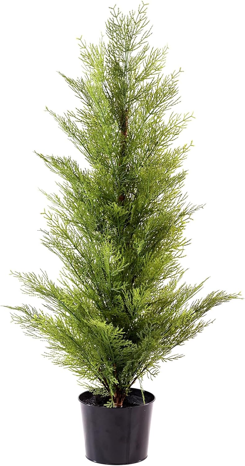 3FT Tabletop Artificial Cypress Tree for Indoor Outdoor Decor