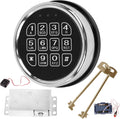 Gun Safe Lock with Solenoid Keypad Replacement - Durable Electronic